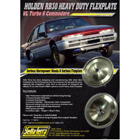 NISSAN /HOLDEN VL COMMODORE RB30 FLEXPLATE - 120T BILLET STEEL WITH RING GEAR For JATCO 4 SPEED TRANS