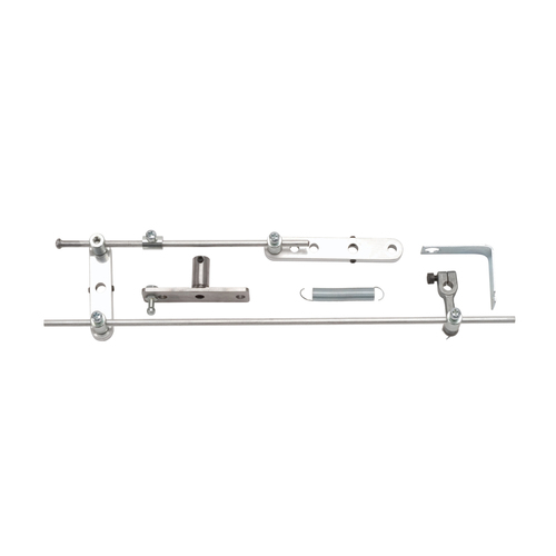 2 bbl, 1033, Edelbrock, 3 Deuce, Triple 2 Barrell, ?2 Barrell, small block Chevy, SBC, 3 bolt, linkage, throttle linkage, progressive linkage, C-357-B