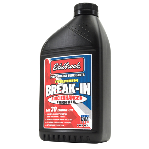 Edelbrock, Break-in Oil, Motor oil, Protective Layer of Hydrodynamic