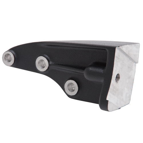 Edelbrock, Flathead, Edelbrock, generator, Bracket, 1942-48, 1942, 1943, 1944, 1945, 1946, 1947, 1948, 42-48, Ford, V8, Offset Black Powder coat,