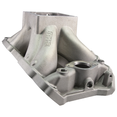 BBC Dominator Flange Single Plane Intake Manifold for Tall Deck Chevrolet Big Block 24 degree