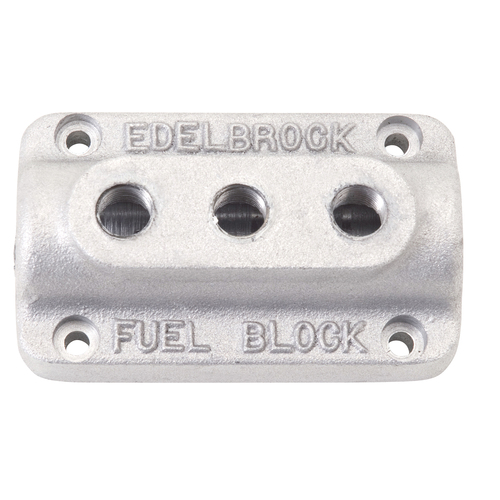 Edelbrock, Fuel Block, Fuel Block Kit, Vintage Series, 1285