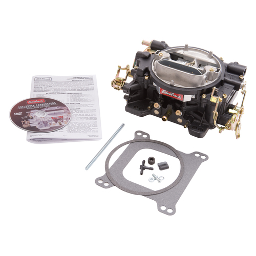 *discontinued*  Edelbrock, carburetor, carb E-force Performer series, 4-barrel, square-bore, square flange, 600 cfm, 600 carb, 4150, EPS, leak fre