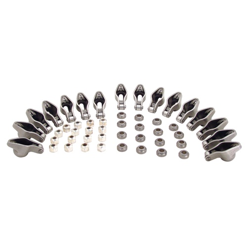 1416-16 Magnum Roller 1.6 Ratio Rocker Arm Set for Chevrolet Small Block w/ 3/8" Stud
