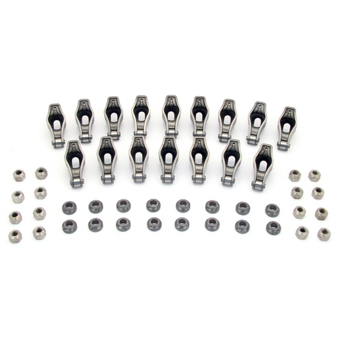 Steel Roller Tip Magnum Roller 1.6 Ratio Rockers Arm 3/8" Stud Ford 5.0L 289-351W Windsor Self Aligning no guide plates