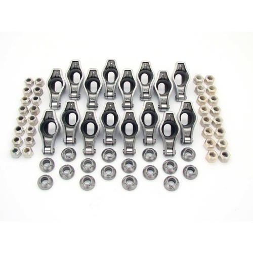 1451-16 Magnum Roller 1.52 Ratio Rocker Arm Set for Pontiac 265-455 w/ 7/16" Stud