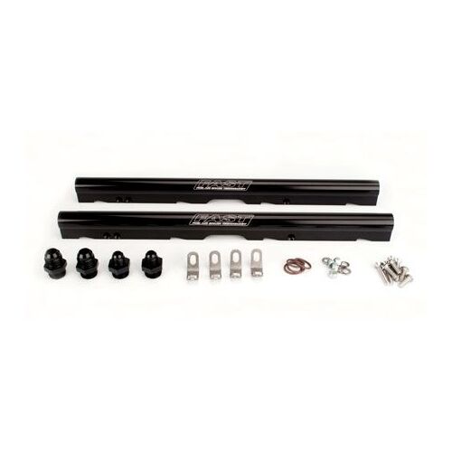 146027B-KIT Black Billet Fuel Rail Kit for LS3/L76 and LS7 LSXr 102mm Intake Manifolds