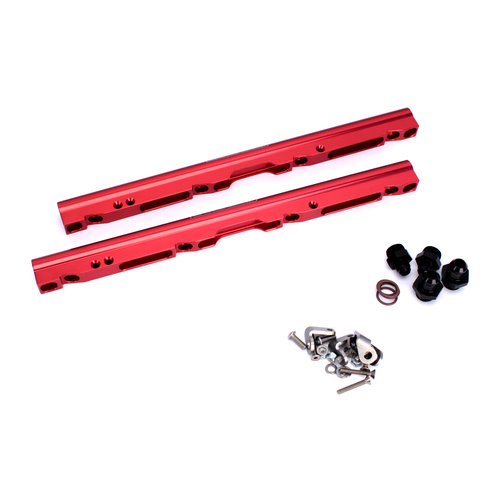 146032-KIT Red Billet Fuel Rail Kit for LS1 and LS6 LSXr 102mm Intake Manifolds