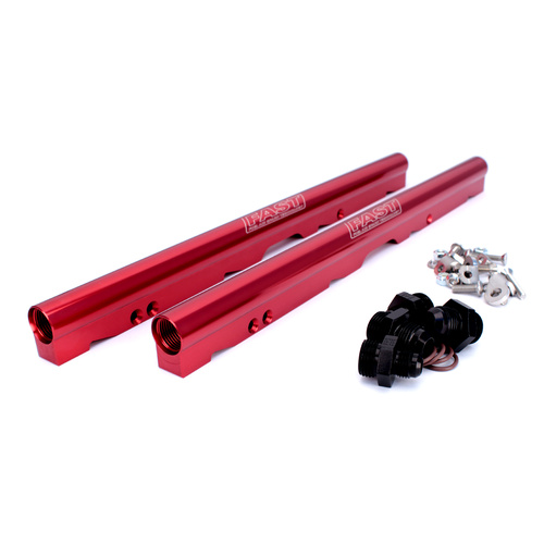 146033-KIT Red Billet Fuel Rail Kit for LS2 LSXr 102mm Intake Manifolds