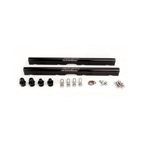 146033B-KIT Black Billet Fuel Rail Kit for LS2 LSXr 102mm Intake Manifolds
