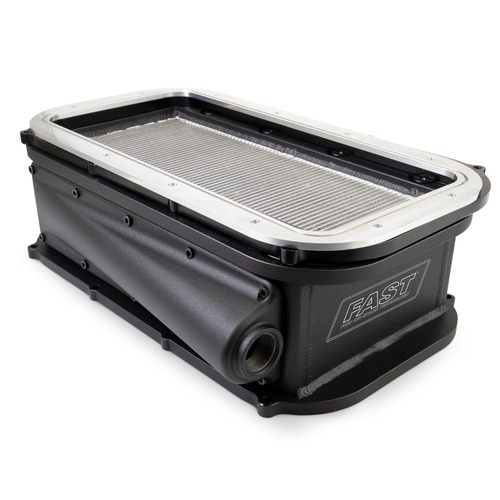 LSXHR Intake Manifold Intercooler, Air to Water Heat Exchanger, FAST LS3 High RAM Superchargers & Turbo Boost,