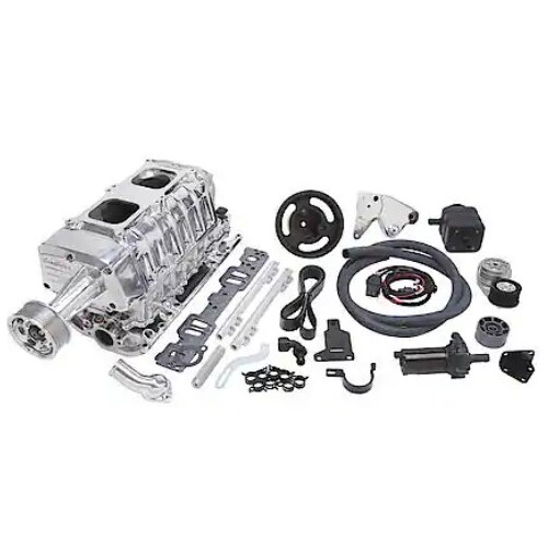 Edelbrock, TVS2300, SBC, Small Block, EFI, Dual Throttle Body's, Without Electronics, Supercharger, 15201