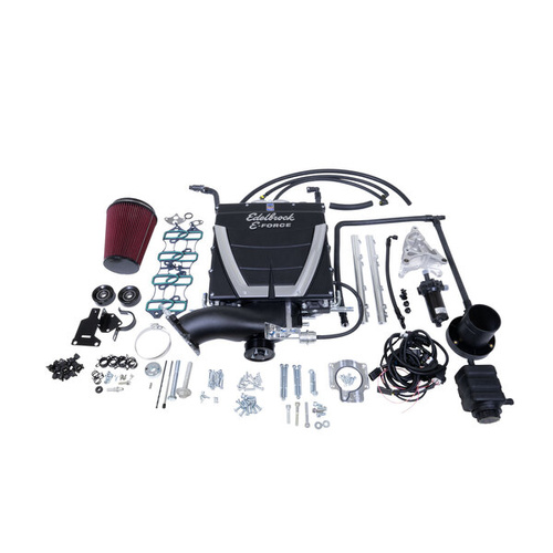 Edelbrock, Chevy, Chevrolet, Small Block, LS2, Engine, Truck, Supercharger, Boost, Edelbrock, Coil Covers, 15461, Belt Offset, LS1, Cathedral Port, Ge