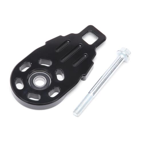 Edelbrock, 15553, Dual Quad, LS, SBC, Supercharger, Black, Polished, Tensioner, Cover, Billet Aluminum, 15551, 15553