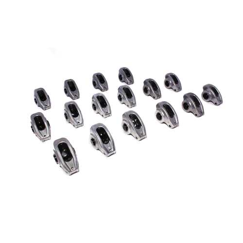 SBC High Energy Aluminum 1.6 Ratio Roller Rockers Arms Set Small Block Chevy 327 350 400 3/8" Stud