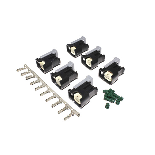 170600-6 USCAR/EV6 Fuel Injector Connector - Set of 6