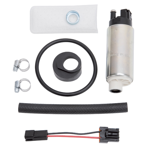Edelbrock, Fuel Pump, Electric, 255 liter/hr, 67 GPH, 1985-92, Fuel Injected, GM, NON-TBI, 17933