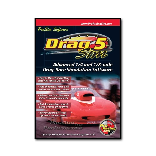 181601 DragSim5 Software