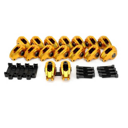 19024-16 Ultra-Gold ARC Rocker Set w/ 1.72 Ratio for Pedestal Mount GM LS1, LS2, LS6