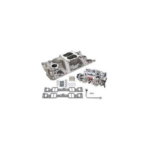 Edelbrock, Intake manifold, Carburetor, Thunder Series, AVS, carb gasket, Bolt Kit, Carb Studs