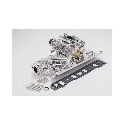 Edelbrock, Intake manifold, Carburetor, Thunder Series, AVS, carb gasket, Bolt Kit, Carb Studs