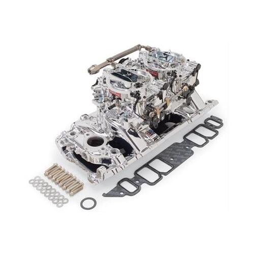 Edelbrock, Intake manifold, Carburetor, Thunder Series, AVS, carb gasket, Bolt Kit, Carb Studs