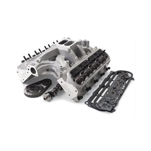 Edelbrock, power package, top end kit, all-in-one-box performance, total power package, intake manifold, intake, heads, cylinder heads, cam, camshaft,