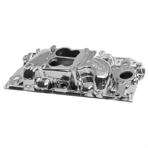 21614, Chevy, Chevrolet, Edelbrock, Intake Manifold, Intake, Manifold, Dual-Plane, Performer, Endurashine