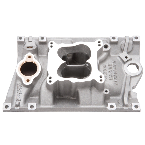 2519, Chevy, Chevrolet, Edelbrock, Intake Manifold, Intake, Manifold, Dual-Plane, Performer, Satin