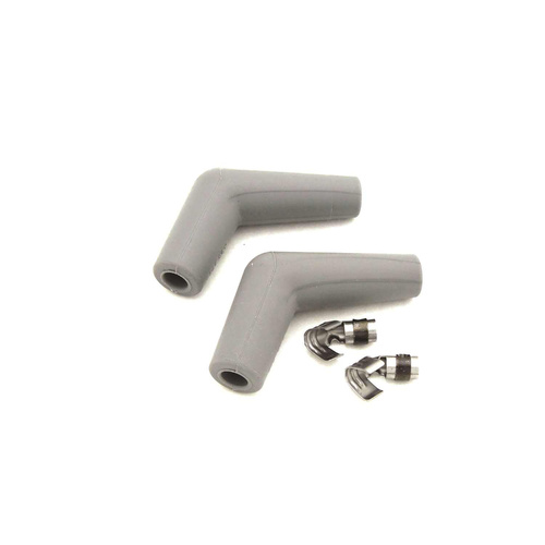 255-0013-2 2 Pack of 45 Degree Plug Boots and Terminals