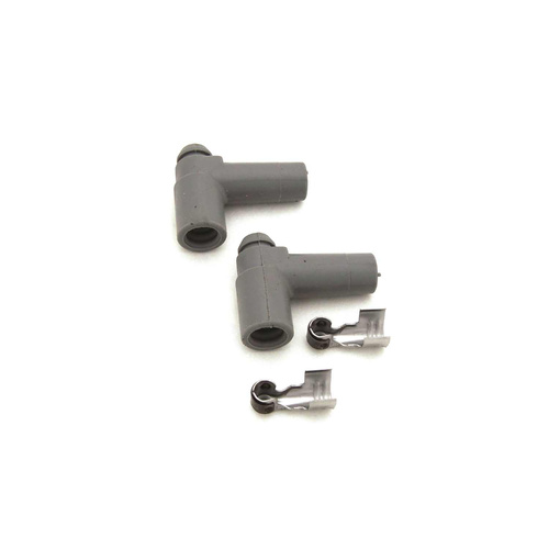 255-0032-2 2 Pack of 90 Degree HEI Spak Plug Boots and Terminals