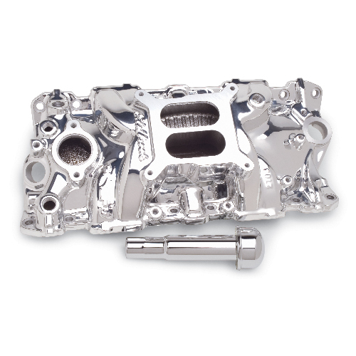 27034, Chevy, Chevrolet, Edelbrock, Intake Manifold, Intake, Manifold, Dual-Plane, Performer EPS, Endurashine
