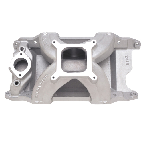 2815, Chrysler, Edelbrock, Intake Manifold, Intake, Manifold, Single-Plane, Super Victor, Satin