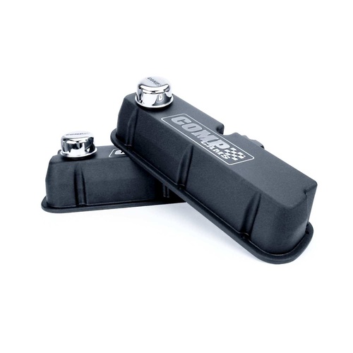 DISCONTINUED - FORD WINDSOR ALUMINIUM TALLER VALVE ROCKER COVER BLACK CRINKLE 221 302W 347W 351W SBF