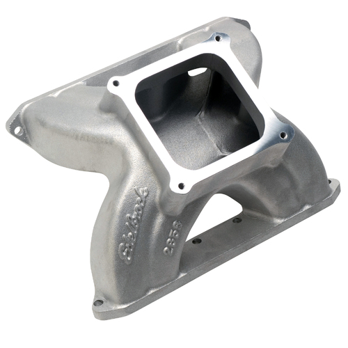2858, Chevy, Chevrolet, Edelbrock, Intake Manifold, Intake, Manifold, Single-Plane, Victor, Satin