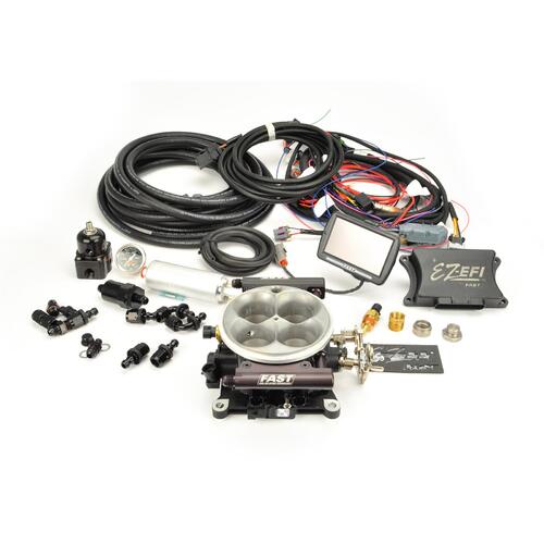 650HP KIT EZ EFI KIT Fuel Self-Tuning Throttle Body Injection System w/ Inline Fuel Pump & 4150 Base.