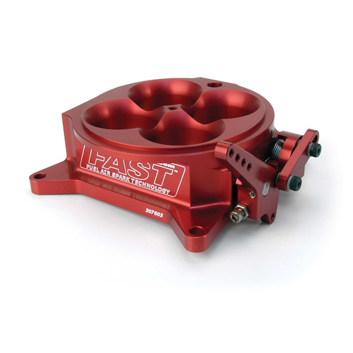 307603 Billet Throttle Body 4150 Square Bore Flange. Air Only Multiport Injection EFI MPI T/Bodies