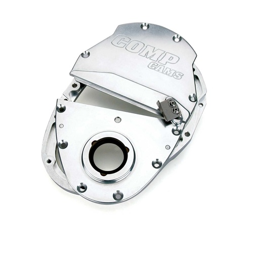 SBC Three Piece Billet Aluminium Front Timing Cover KIT for Chevy Small Block 350 & V6