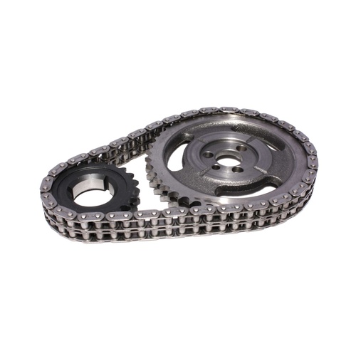 SBC 350 Hi-Tech Double Roller Race Timing Chain Gear Set 1955-91 Small Block Chevy 327 350 383 400