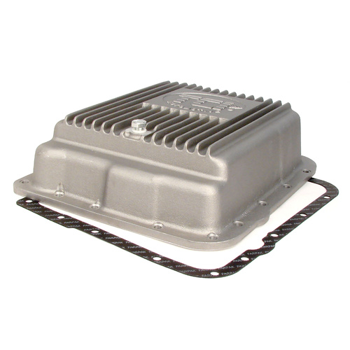 GM TH350 Cast Aluminium Deep Pan +2 Extra Quarts. Fits turbo 350, T350. Inc Drain Plug & filter extension, gasket & bolts. 