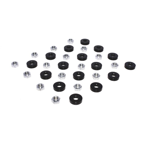 4610-16 Rocker Arm Adjusting Nuts & Rocker Ball fulcrum Kit for Small Block Ford 5.0L 302W Windsor 5/16