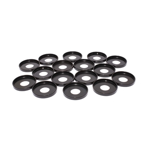 OD Hardened Valve Springs Locators Cup Set of 16 - 1.570" OD, .640" ID, .060" Thickness