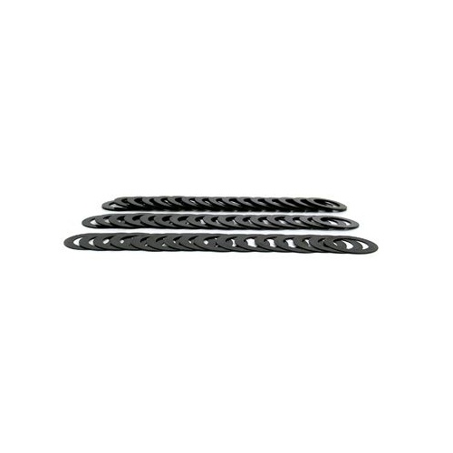 Multi Valve Spring Shims Kit - 1.640" OD, .635-.650" ID, .015", .030", .060" Thickness x 16 each size