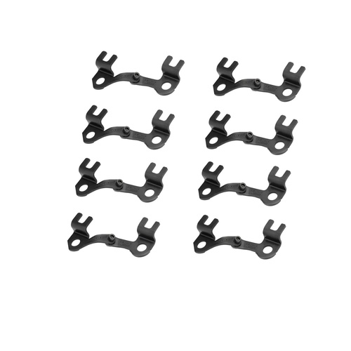 Raised 2 Piece Adjustable Guide Plates Set BBC 454 w/ 3/8" Pushrod 7/16" Stud Chevy Big Block