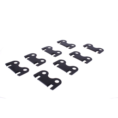 Flat 1 Piece Guide Plates Set for Pontiac V8, 350, 400, 455,  3/8" Pushrod 7/16" Stud