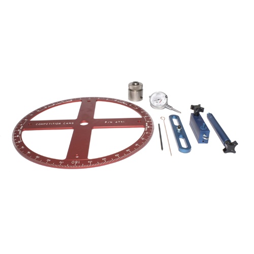 4938 Professional Camshaft Degree Kit for Chevrolet Small Bock, V6 and 4 Cylinder