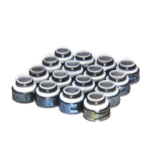 500-16 Set of 16 PTFE Valve Seals for .530" Guide Size, 5/16" Valve Stem