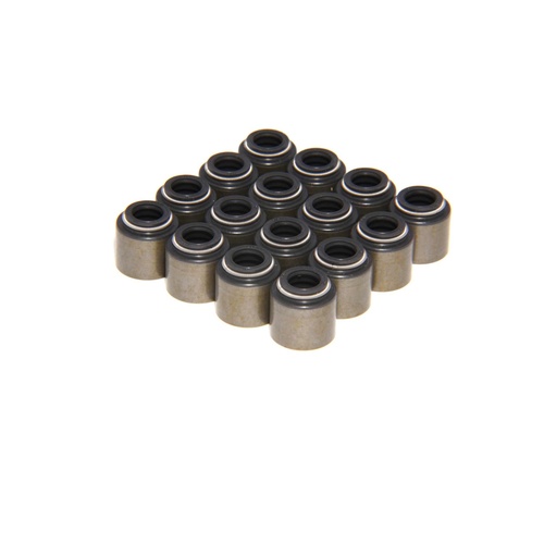 511-16 Set of 16 Steel Viton Valve Seals for .500" Guide Size, 8mm Valve Stem