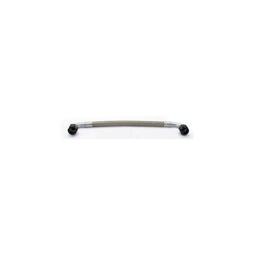 Braided Stainless Steel Fuel Line Crossover suit LSX manifolds & 146032 Fuel Rails  12 in. Long, -8 AN, Each