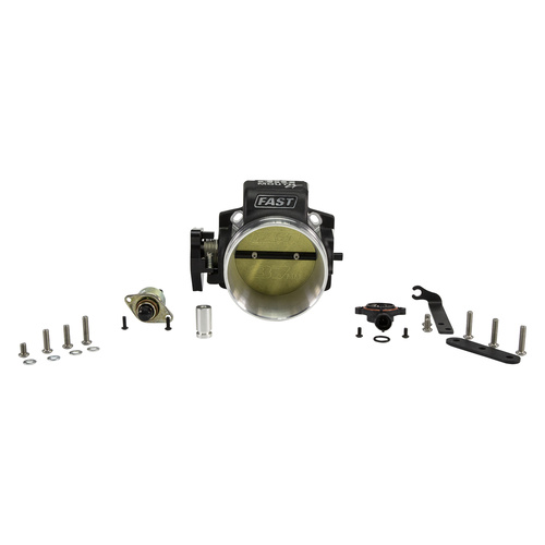 54087 Big Mouth Billet 87mm Big Mouth Throttle Body for Ford Coyote w/ TPS and IAC